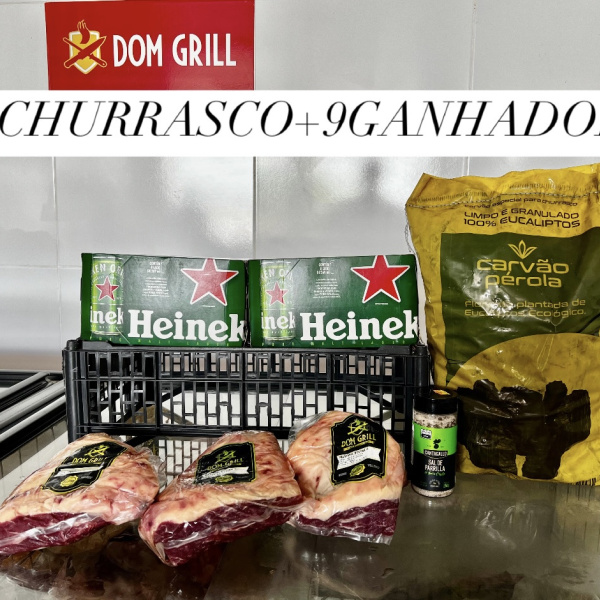 KIT CHURRASCO + 9 GANHADORES 