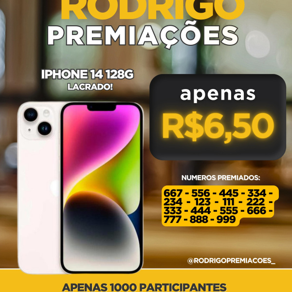 2 - EDIÇÃO IPHONE 14 LACRADO 128 GB 